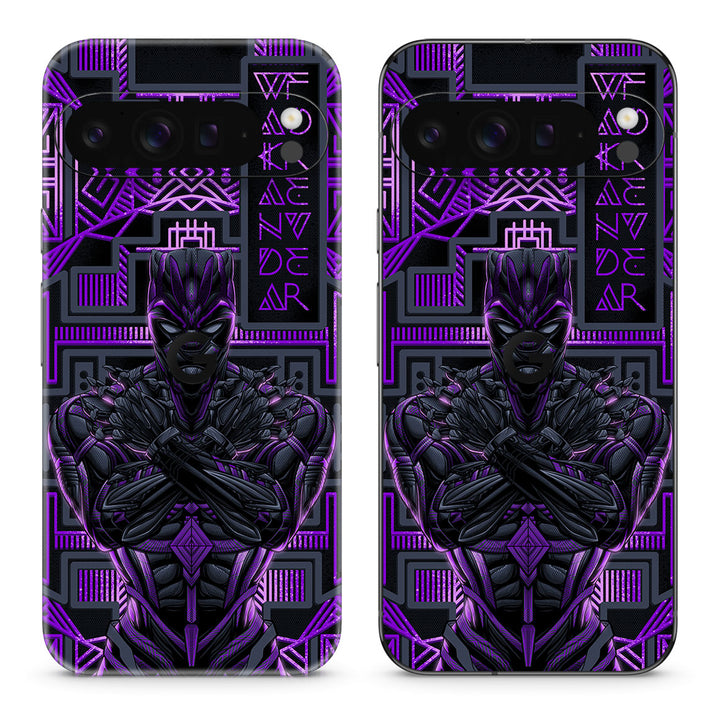 Pixel 9 Pro XL Artist Series Vibranium Panther Skin