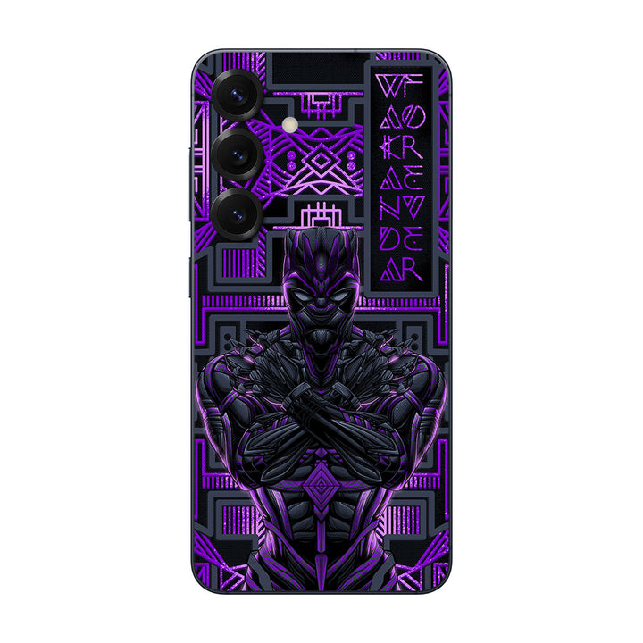 Galaxy S25 Artist Series Vibranium Panther Skin