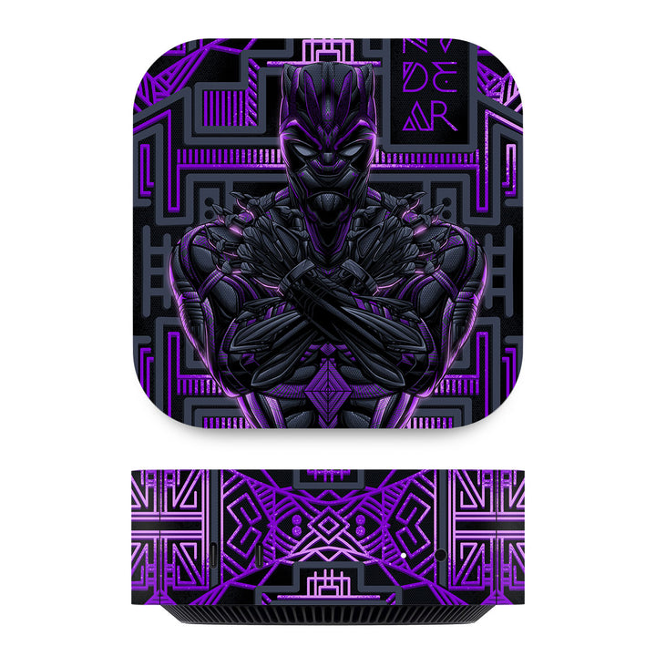 Mac Mini M4 Artist Series Vibranium Panther Skin