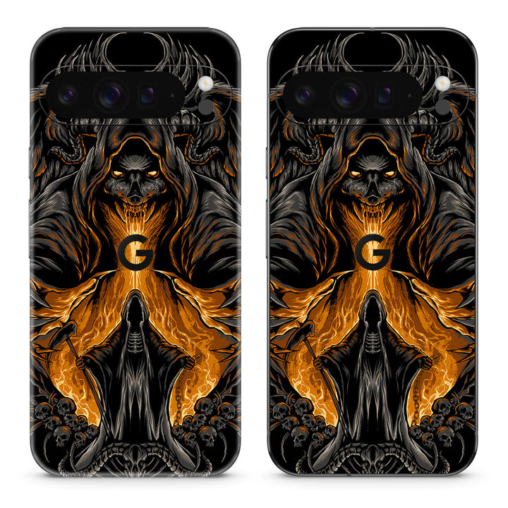 Pixel 9 Pro XL Artist Series Witch Skull Skin