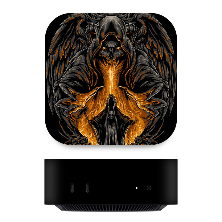 Mac Mini M4 Artist Series Witch Skull Skin