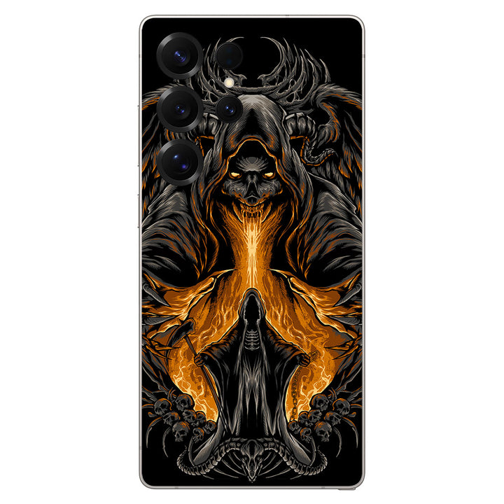 Galaxy S25 Ultra Artist Series Witch Skull Skin