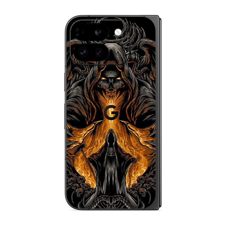 Pixel 9 Pro Fold Artist Series Witch Skull Skin