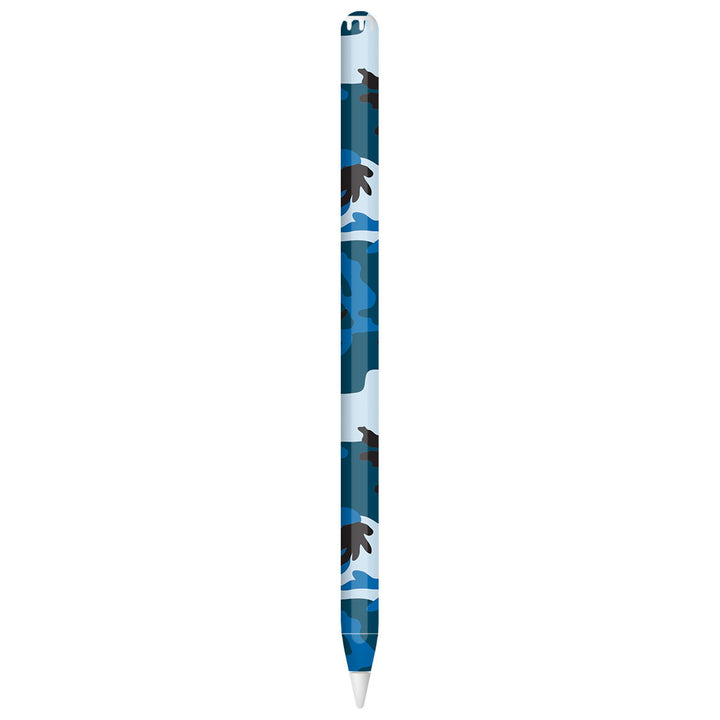 Apple Pencil Pro Camo Series Blue Skin