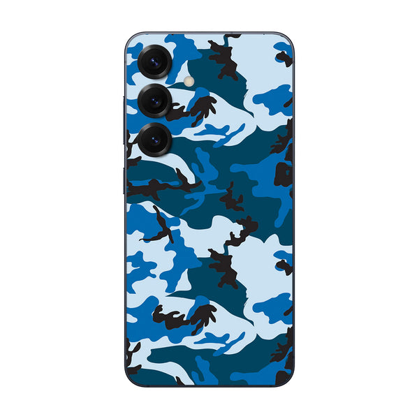 Galaxy S25 Camo Series Blue Skin