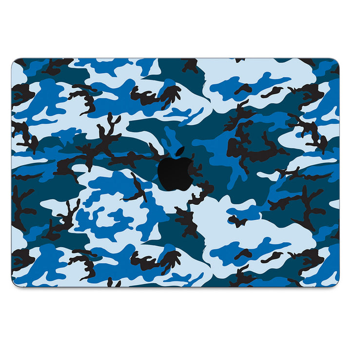 MacBook Air 15” (2025 M4) Camo Series Blue Skin