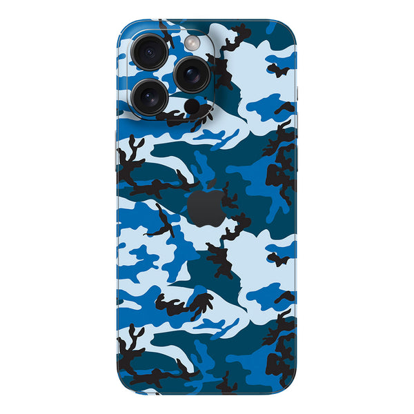 iPhone 16 Pro Max Camo Series Blue