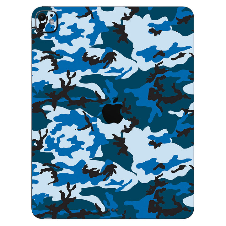 iPad Pro 13" M4 Camo Series Blue Skin