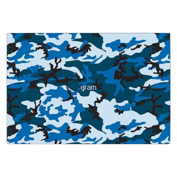 LG Gram 15.6-inch Camo Series Blue Skin