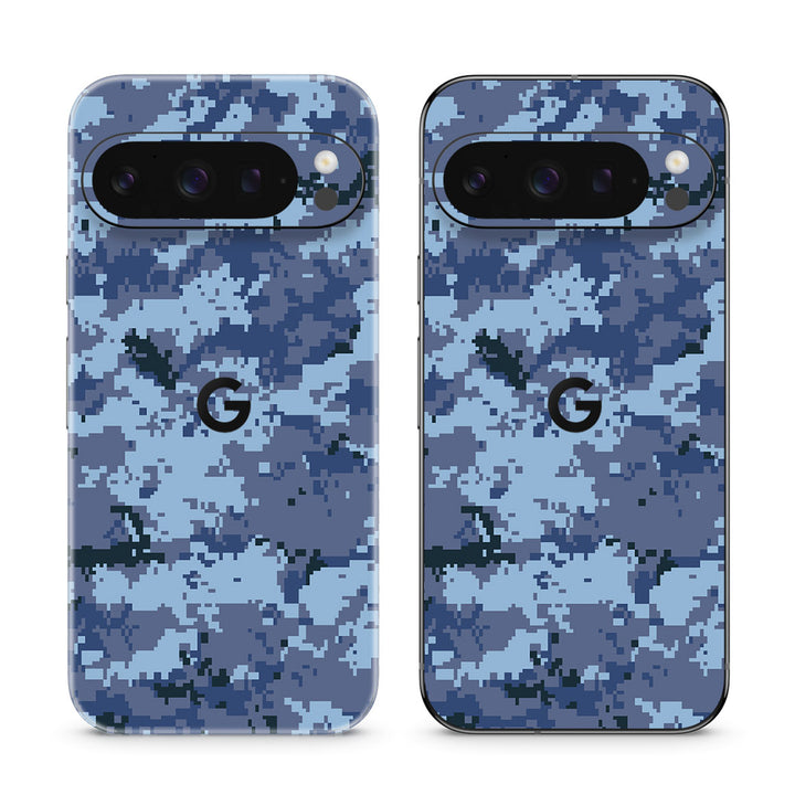 Pixel 9 Pro Camo Series Ocean Skin