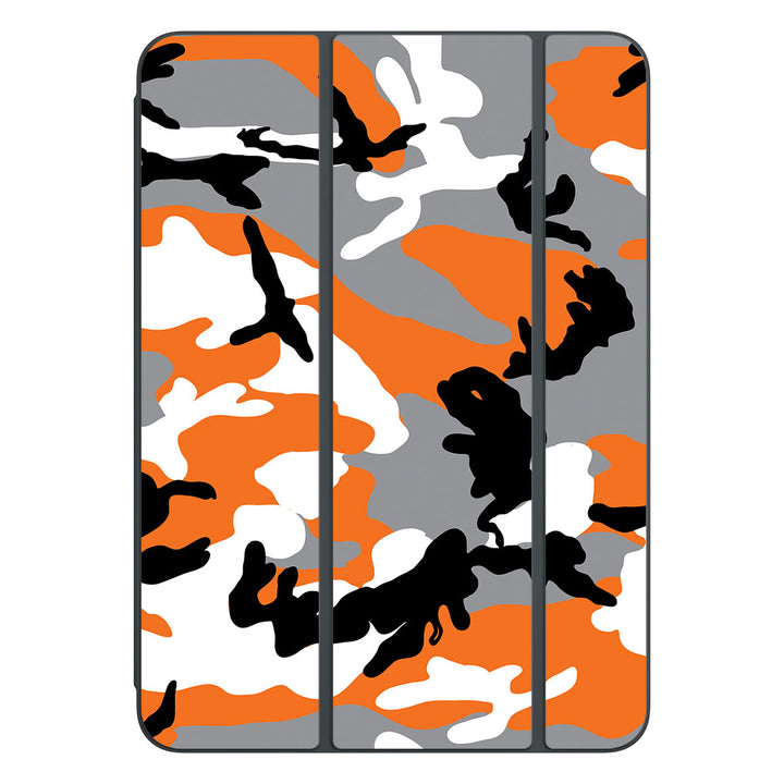 Smart Folio for iPad Pro 11-inch (M4) Camo Series Orange Skin