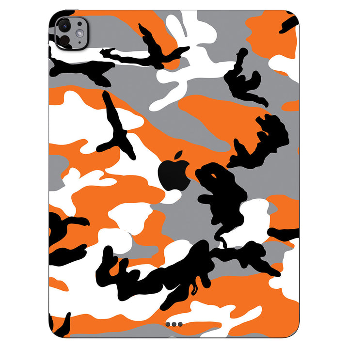 iPad Pro 13" M4 Camo Series Orange Skin