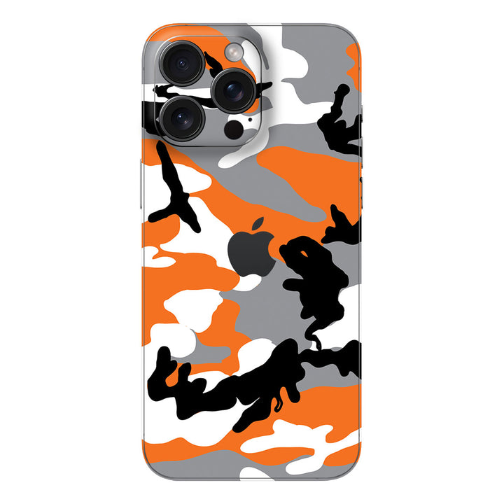 iPhone 16 Pro Max Camo Series Orange