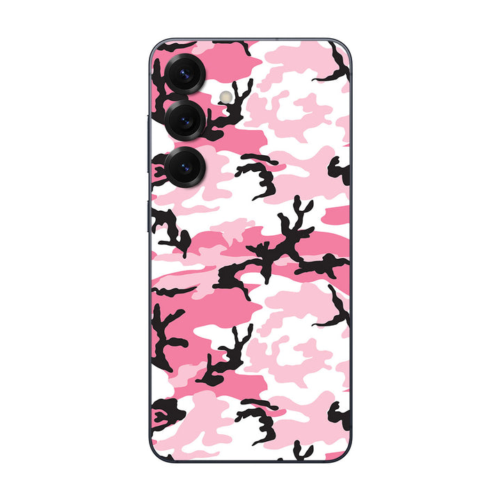 Galaxy S25 Camo Series Pink Skin