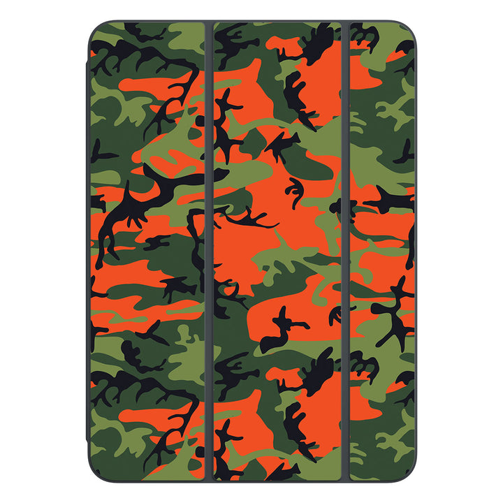 Smart Folio for iPad Pro 11-inch (M4) Camo Series Red Green Skin