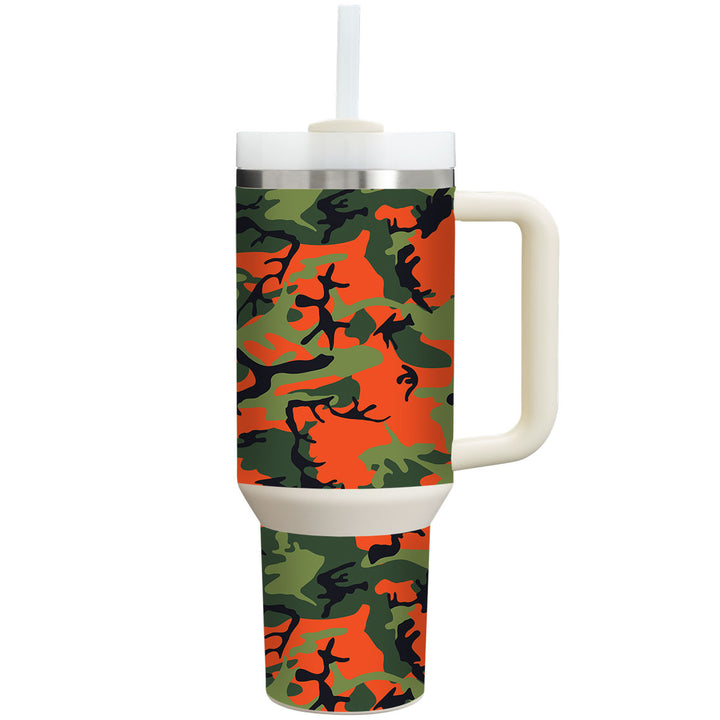 Stanley Personalized Tumbler Camo Series Red Green Skin