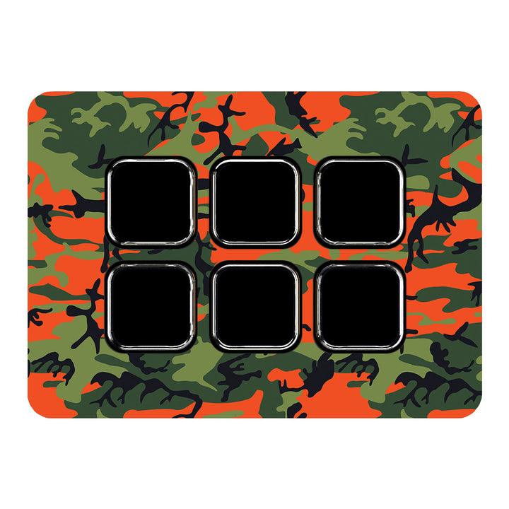 Elgato Stream Deck Mini Camo Series Red Green Skin