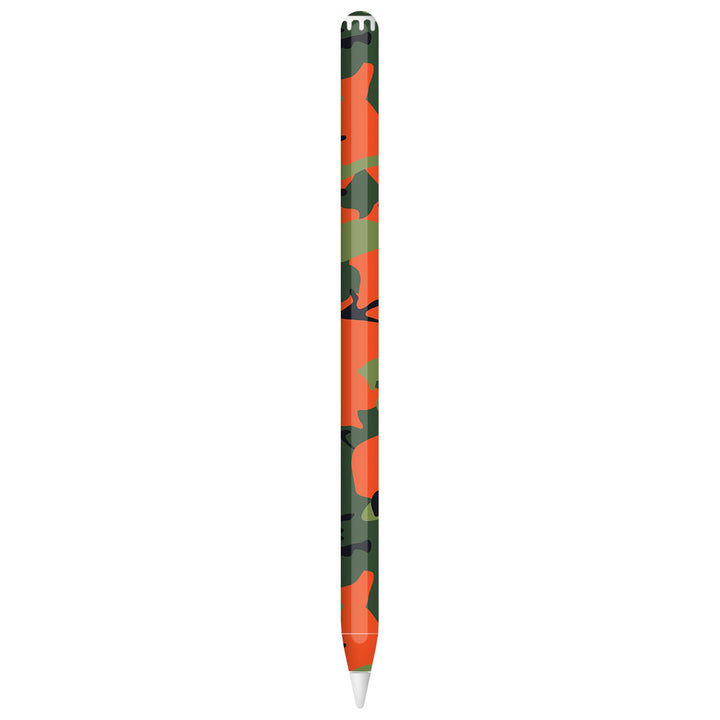 Apple Pencil Pro Camo Series Red Green Skin