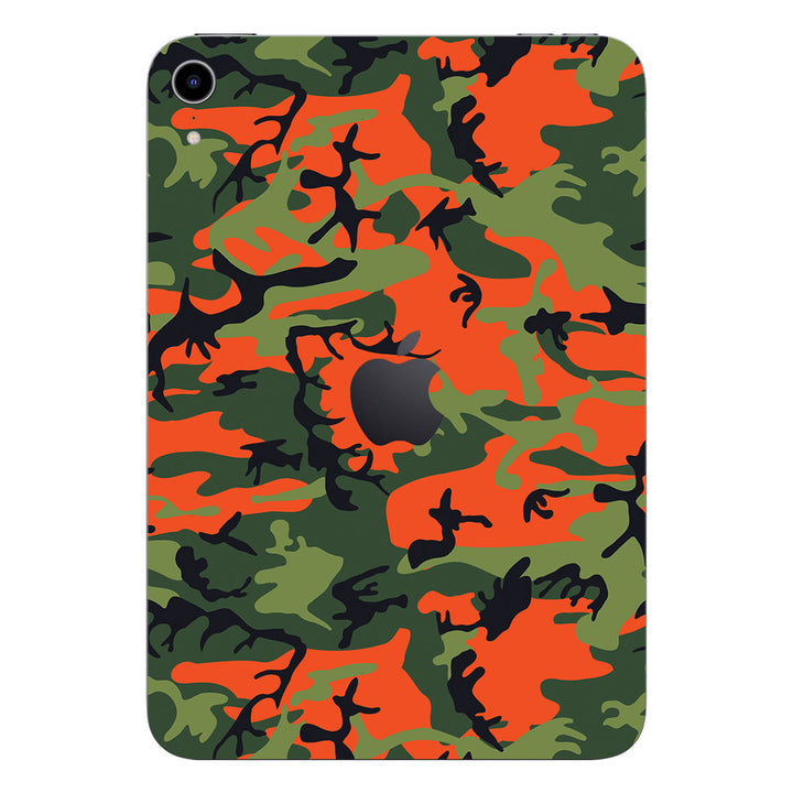 iPad Mini 7 (A17 Pro) Camo Series Red Green Skin