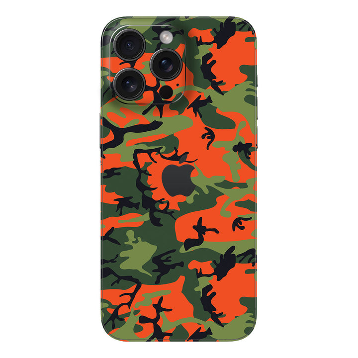 iPhone 16 Pro Max Camo Series Red Green