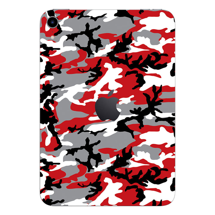 iPad Mini 7 (A17 Pro) Camo Series Red Skin