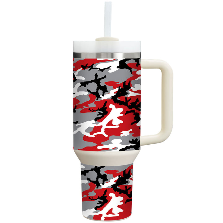 Stanley Personalized Tumbler Camo Series Red Skin