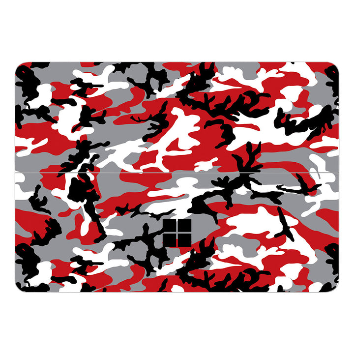 Surface Laptop Studio 2 Camo Series Red Skin