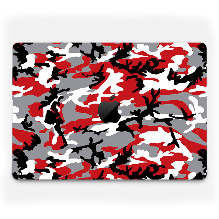 MacBook Pro 14" (2024, M4) Camo Series Red Skin