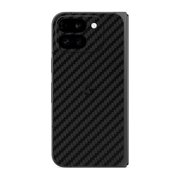 Pixel 9 Pro Fold Carbon Series Black Skin