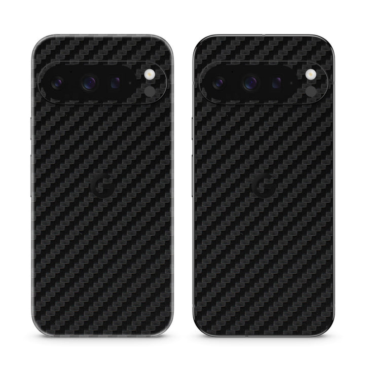 Pixel 9 Pro Carbon Series Black Skin