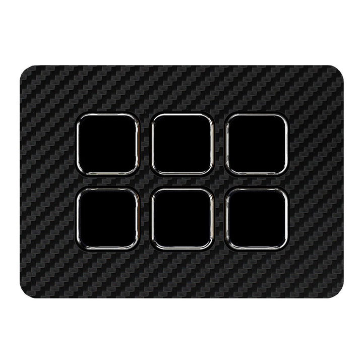 Elgato Stream Deck Mini Carbon Series Black Skin