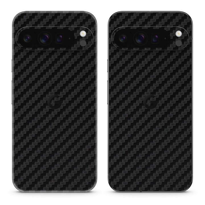 Pixel 9 Pro XL Carbon Series Black Skin