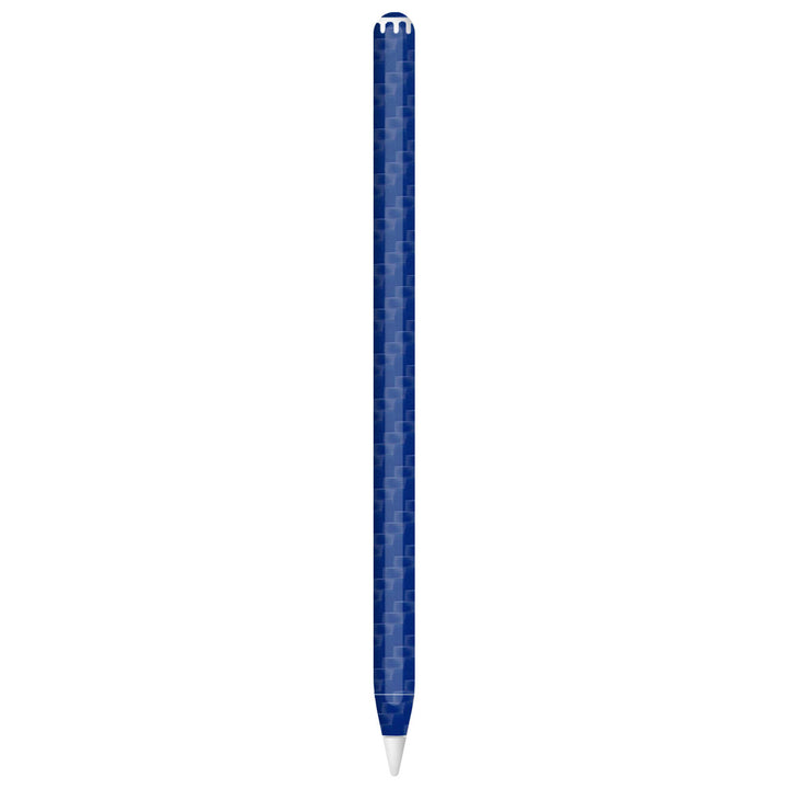 Apple Pencil Pro Carbon Series Blue Skin