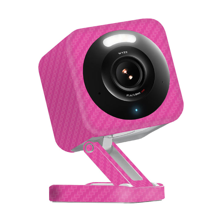 Wyze Cam v4 Carbon Series Pink Skin