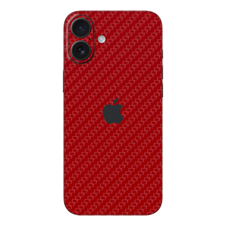 iPhone 16 Carbon Series Red