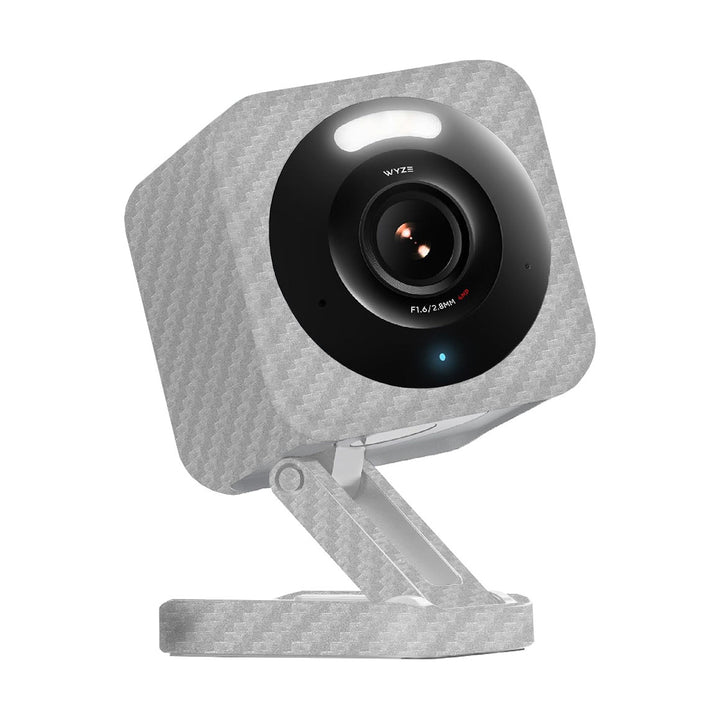 Wyze Cam v4 Carbon Series Silver Skin