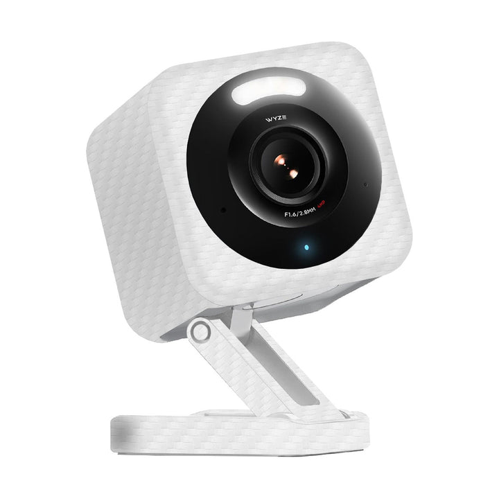 Wyze Cam v4 Carbon Series White Skin