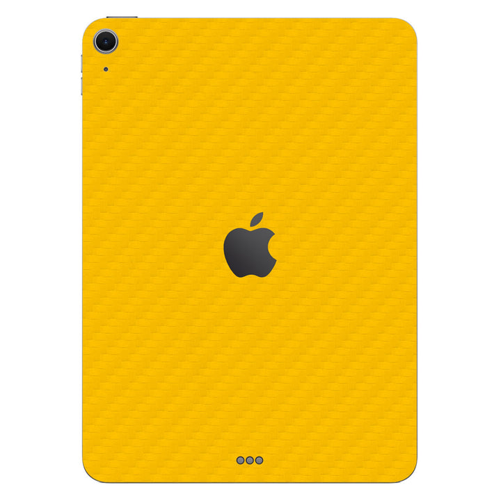 iPad Air 11" M2 Carbon Series Yellow Skin