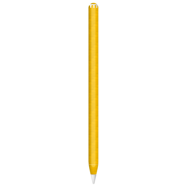 Apple Pencil Pro Carbon Series Yellow Skin