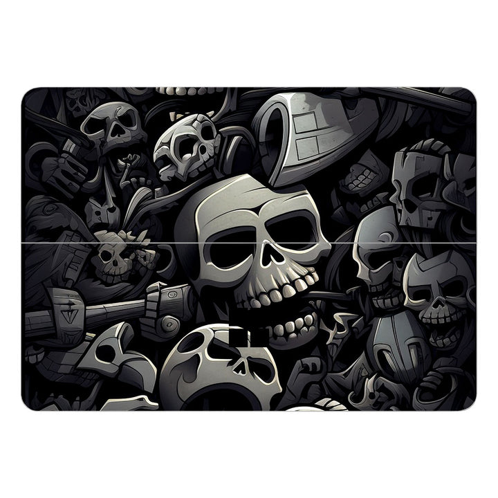 Surface Laptop Studio 2 Designer Series Black Skulls Skin