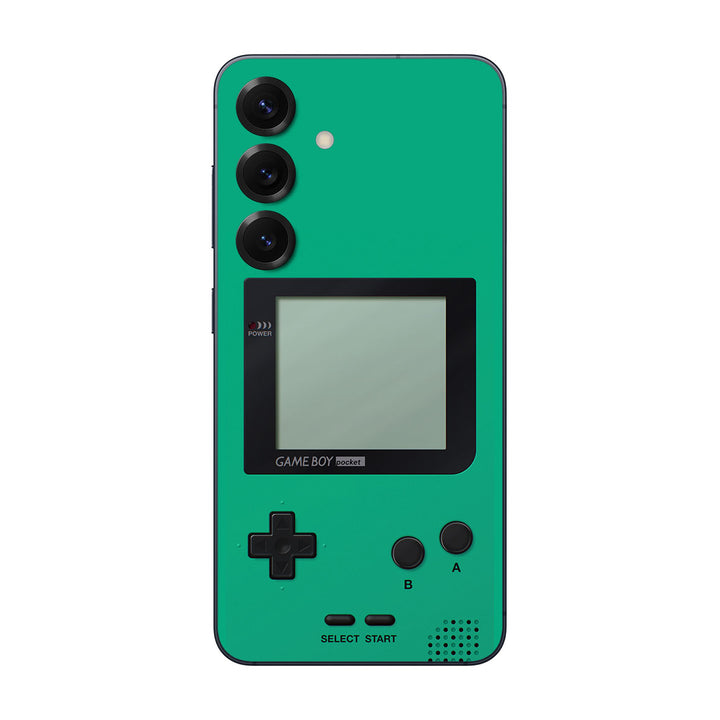 Galaxy S25 Designer Series Green Gameboy Skin