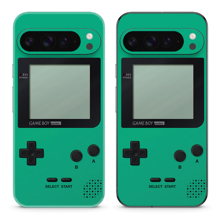 Pixel 9 Pro XL Designer Series Green Gameboy Skin