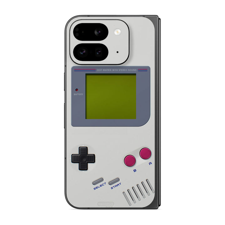 Pixel 9 Pro Fold Designer Series Retro Gameboy Skin