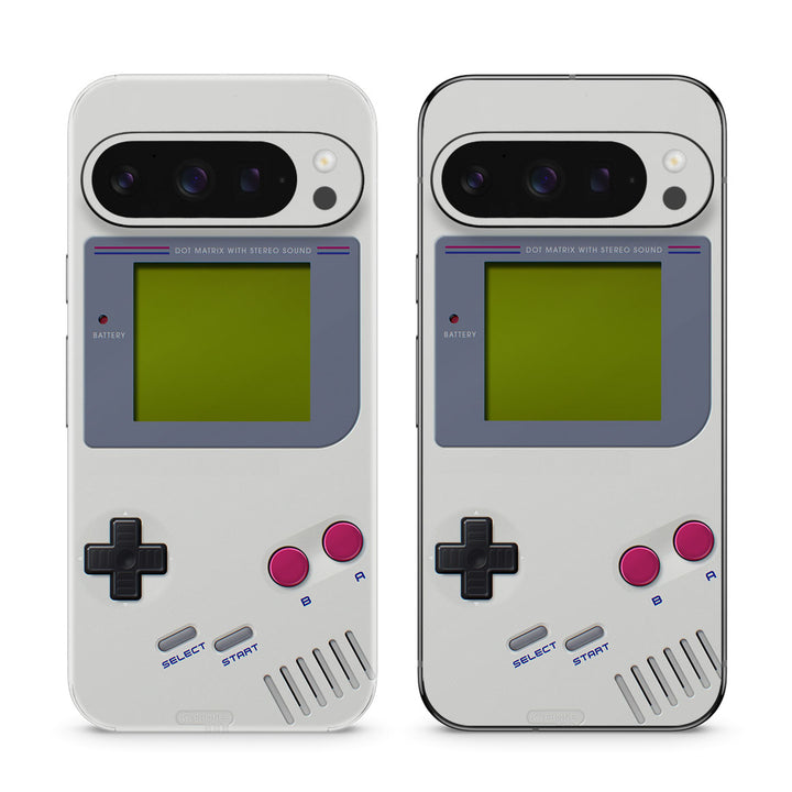 Pixel 9 Pro Designer Series Retro Gameboy Skin