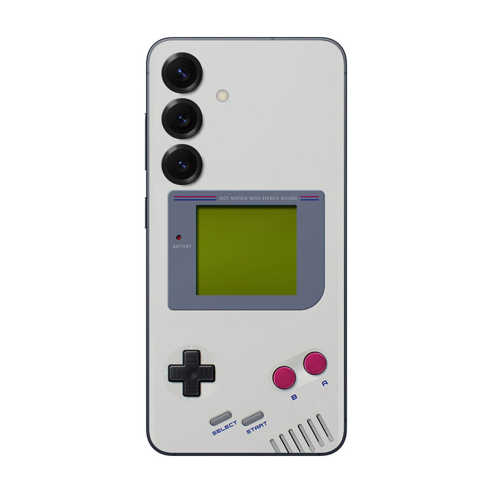 Galaxy S25 Designer Series Retro Gameboy Skin