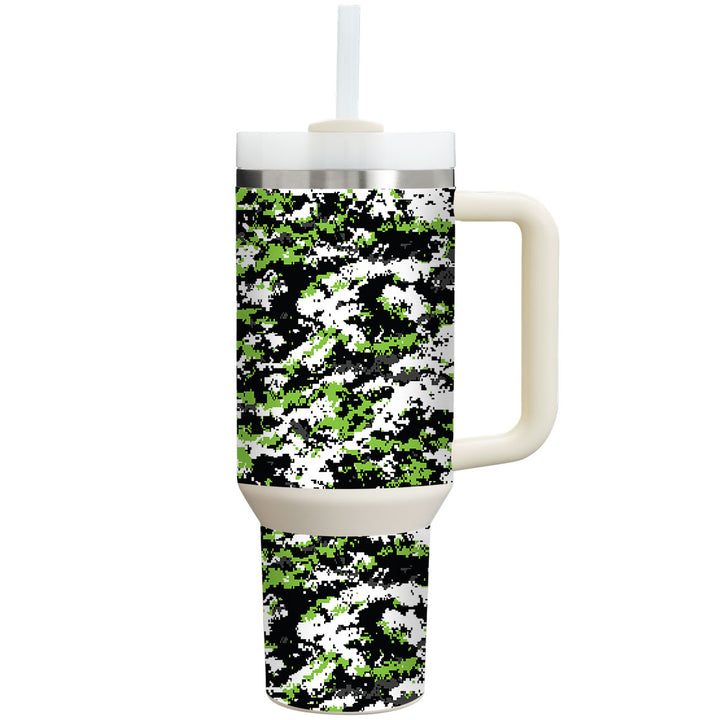 Stanley Personalized Tumbler Designer Series Snow Digi Camo Skin