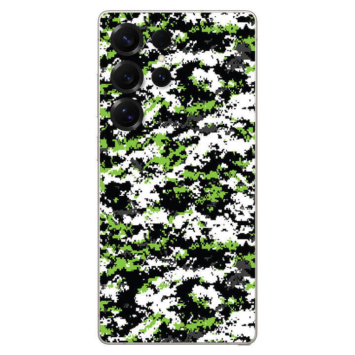 Galaxy S25 Ultra Designer Series Snow Digi Camo Skin