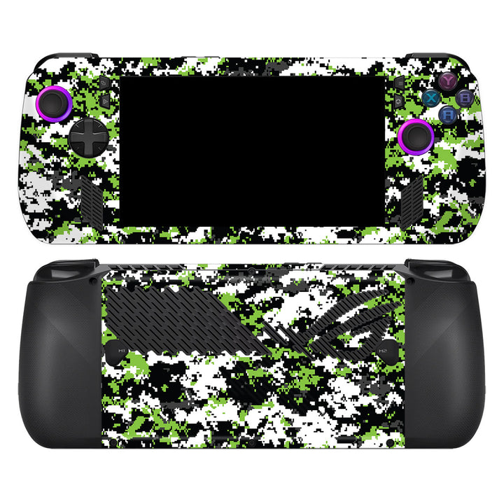 ROG Ally X Designer Series Snow Digi Camo Skin