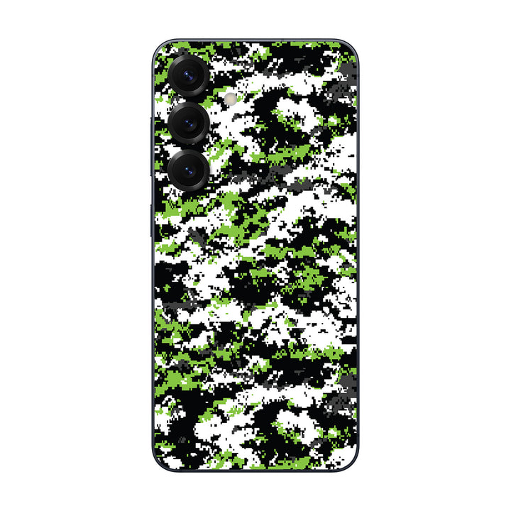 Galaxy S25 Designer Series Snow Digi Camo Skin