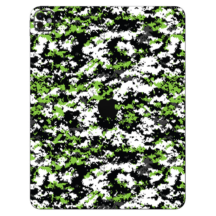 iPad Pro 13" M4 Designer Series Snow Digi Camo Skin